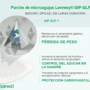 Lenreey® Parche de Microagujas Nano GIP+GLP-1